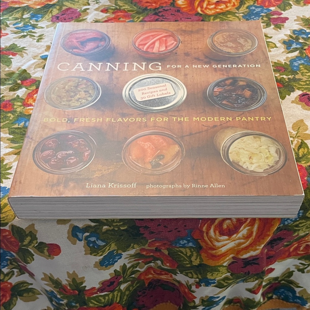 Canning for a New Generation Cookbook - White/Cream Cover